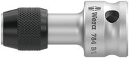 784 B 3/8" Adaptor with quick-release chuck, 784 B/1x1/4"x43, Wera