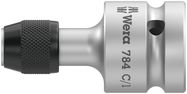 784 C 1/2" Adaptor with quick-release chuck, 784 C/1x1/4"x50, Wera