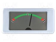 Voltmeter; digital,mounting; 0÷1V; on panel; M5 screw; LCD LASCAR