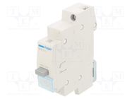 Module: pushbutton switch; 230VAC; 16A; for DIN rail mounting HAGER