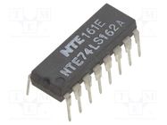 IC: digital; 4bit,decade counter,synchronous; TTL; THT; DIP16 NTE Electronics