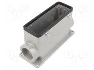 Enclosure: for HDC connectors; C146,heavy|mate; size E24; M32 AMPHENOL