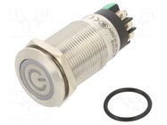 Switch: vandal resistant; Pos: 2; SPDT; 3A/220VAC; 5A/24VDC; IP65 ONPOW