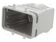 Enclosure: for HDC connectors; C146,heavy|mate; size E10; high AMPHENOL