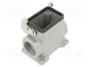 Enclosure: for HDC connectors; C146,heavy|mate; size E6; high AMPHENOL