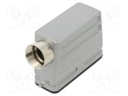 Enclosure: for HDC connectors; C146,heavy|mate; size A16; angled AMPHENOL