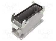 Enclosure: for HDC connectors; C146,heavy|mate; size E24; high AMPHENOL