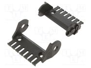 Bracket; 1400/1500; rigid; for cable chain IGUS