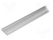 Profiles for LED modules; natural; L: 2m; SURFACE14; aluminium 