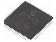 IC: PIC microcontroller; 128kB; 32MHz; 2÷3.6VDC; SMD; TQFP80; PIC24 MICROCHIP TECHNOLOGY