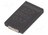 Capacitor: polymer; low ESR; 220uF; 2.5VDC; W; 2917; SMD; ESR: 9mΩ KEMET