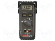 Digital multimeter; LCD; 3,75 digit; 2x/s; VAC: 3V,30V,300V,600V SEFRAM