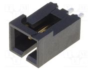 Connector: wire-board; socket; male; SL; 2.54mm; PIN: 2; THT MOLEX