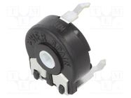 Potentiometer: mounting; single turn,horizontal; 1MΩ; 150mW; ±20% PIHER