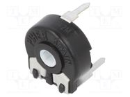 Potentiometer: mounting; single turn,horizontal; 1MΩ; 150mW; ±20% PIHER