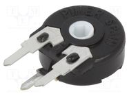 Potentiometer: mounting; single turn,vertical; 470kΩ; 150mW; ±20% PIHER