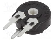 Potentiometer: mounting; single turn,vertical; 10kΩ; 150mW; ±20% PIHER