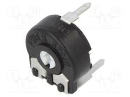 Potentiometer: mounting; single turn,horizontal; 2.2kΩ; 150mW PIHER