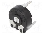 Potentiometer: mounting; single turn,horizontal; 100kΩ; 150mW PIHER