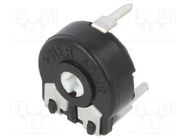 Potentiometer: mounting; single turn,horizontal; 1kΩ; 150mW; ±20% PIHER