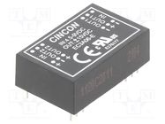 Converter: DC/DC; 3W; Uin: 4.5÷9V; Uout: 15VDC; Uout2: -15VDC; DIP24 CINCON