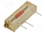 Potentiometer: mounting; multiturn; 500Ω; 750mW; ±10%; linear BOURNS