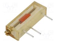 Potentiometer: mounting; multiturn; 1kΩ; 750mW; No.of el.turns: 15 BOURNS