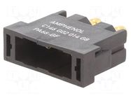 Connector: HDC; module; male; PIN: 2; pneumatic; heavy|mate M AMPHENOL