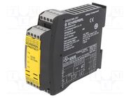 Module: safety relay; 24VAC; 24VDC; for DIN rail mounting; IP20 SCHMERSAL