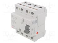 RCD breaker; Inom: 25A; Ires: 30mA; Poles: 4; 230V,400V; IP20; EFI ETI POLAM