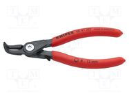 Pliers; for circlip; internal; 8÷13mm; Pliers len: 130mm; angular KNIPEX