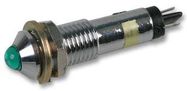 LED INDICATOR, PROM, 12VDC, GREEN