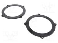 Speaker frame; 165mm; Audi; Audi A3 8P 2003->2012; 2pcs. ACV