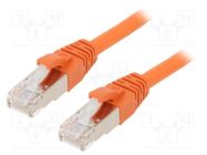 Patch cord; ETHERLINE® Cat.6a,S/FTP; 6a; stranded; Cu; LSZH; 0.25m LAPP