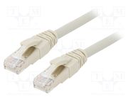 Patch cord; ETHERLINE® Cat.6a,S/FTP; 6a; stranded; Cu; LSZH; grey LAPP