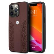 Etui BMW BMHCP13LRSPPR iPhone 13 Pro/13 6,1" czerwony/red hardcase Leather Curve Perforate, BMW