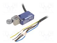 Limit switch; lever R 34,4mm, metallic roller 16mm; NO + NC; 6A TELEMECANIQUE SENSORS