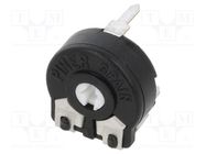 Potentiometer: mounting; single turn,horizontal; 5kΩ; 150mW; ±20% PIHER