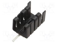 Heatsink: extruded; U; TO220,TO262; black; L: 19mm; W: 12.8mm Advanced Thermal Solutions