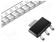 Transistor: PNP; bipolar; 60V; 1A; 1.6W; SOT223 MICRO COMMERCIAL COMPONENTS