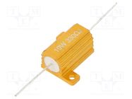 Resistor: wire-wound; with heatsink; 330Ω; 10W; ±5%; 50ppm/°C SR PASSIVES