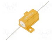 Resistor: wire-wound; with heatsink; 15Ω; 10W; ±5%; 50ppm/°C SR PASSIVES