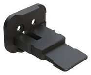 S-WEDGELOCK, B KEY, 2POS, BLACK, 14AWG