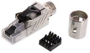 RJ45 CONN, PLUG, 8P8C, 1PORT, CAT8