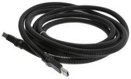 USB CABLE, 3.0 A PLUG-B PLUG, BLU, 9.8FT