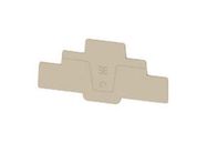 END PLATE, 4.1"X1.94"X0.079, DARK BEIGE