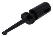 TEST PROBE, HOOK, 50V, BLACK