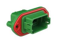 RCPT HOUSING, 12POS, KEY-C, PLASTIC