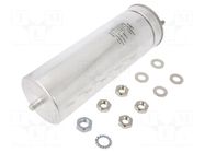 Capacitor: polypropylene; 300uF; Leads: M10 screws; M12 screw KEMET