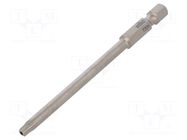 Screwdriver bit; Torx® with protection; T20H; 1/4"; PROFESSIONAL WIHA